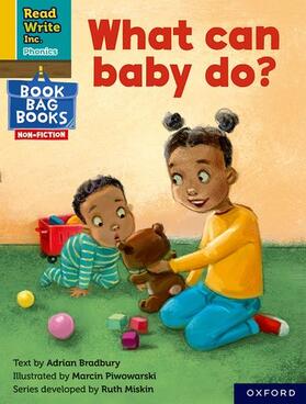 Bradbury |  Read Write Inc. Phonics: What can baby do? (Yellow Set 5 NF Book Bag Book 7) | Buch |  Sack Fachmedien