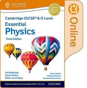 Breithaupt / Forbes |  Cambridge IGCSE (R) & O Level Essential Physics: Enhanced Online Student Book Third Edition | Buch |  Sack Fachmedien