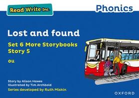 Hawes |  Read Write Inc. Phonics: Lost and found (Blue Set 6A Storybook 5) | Buch |  Sack Fachmedien