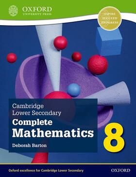Barton |  Cambridge Lower Secondary Complete Mathematics 8: Student Book (Second Edition) | Buch |  Sack Fachmedien