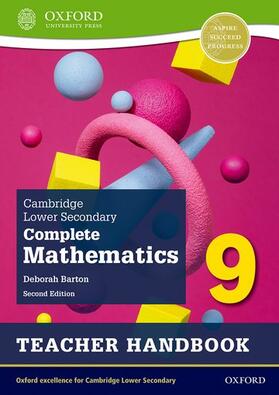 Barton |  Cambridge Lower Secondary Complete Mathematics 9: Teacher Handbook (Second Edition) | Buch |  Sack Fachmedien