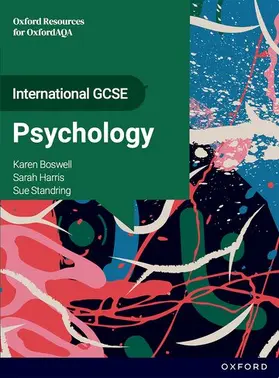 Boswell / Harris |  OxfordAQA International GCSE Psychology (9218): Student Book | Buch |  Sack Fachmedien