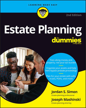 Simon / Mashinski |  Estate Planning For Dummies | Buch |  Sack Fachmedien