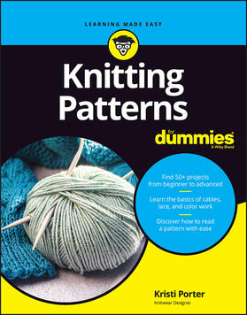 Porter |  Knitting Patterns For Dummies | Buch |  Sack Fachmedien