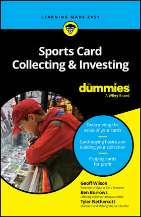 Wilson / Burrows / Nethercott |  Sports Card Collecting & Investing for Dummies | Buch |  Sack Fachmedien