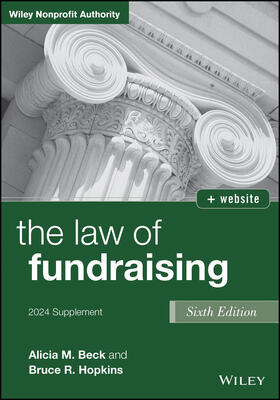 Beck / Hopkins |  The Law of Fundraising, 2024 Cumulative Supplement | Buch |  Sack Fachmedien