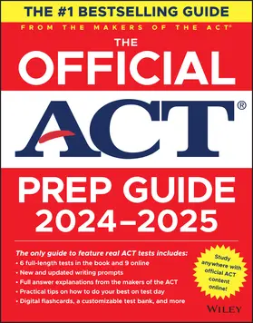 ACT |  The Official ACT Prep Guide 2024-2025 | Buch |  Sack Fachmedien