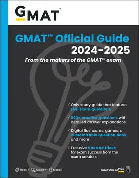  GMAT Official Guide 2024-2025: Book + Online Question Bank | Buch |  Sack Fachmedien