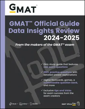  GMAT Official Guide Data Insights Review 2024-2025: Book + Online Question Bank | Buch |  Sack Fachmedien