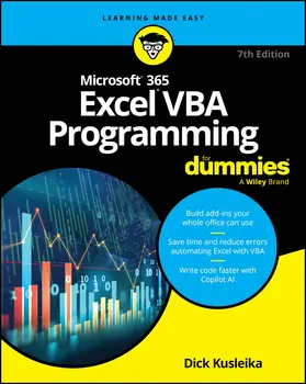 Kusleika |  Microsoft 365 Excel VBA Programming for Dummies | Buch |  Sack Fachmedien