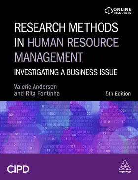 Anderson / Fontinha |  Research Methods in Human Resource Management | Buch |  Sack Fachmedien