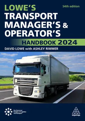 Lowe / Rimmer |  Lowe's Transport Manager's and Operator's Handbook 2024 | eBook | Sack Fachmedien