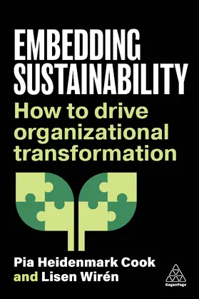 Cook / Wirén |  Embedding Sustainability | Buch |  Sack Fachmedien