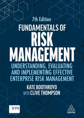 Boothroyd / Thompson |  Fundamentals of Risk Management | Buch |  Sack Fachmedien