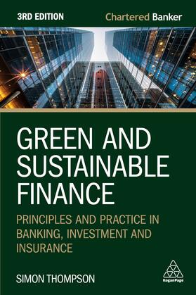 Thompson |  Green and Sustainable Finance | Buch |  Sack Fachmedien