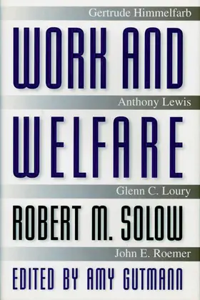 Solow / Gutmann | Work and Welfare | E-Book | sack.de