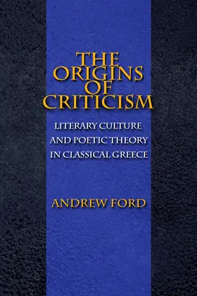 Ford |  The Origins of Criticism | eBook | Sack Fachmedien