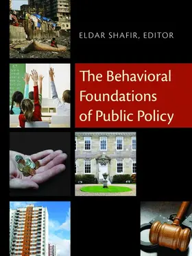 Shafir |  The Behavioral Foundations of Public Policy | eBook | Sack Fachmedien