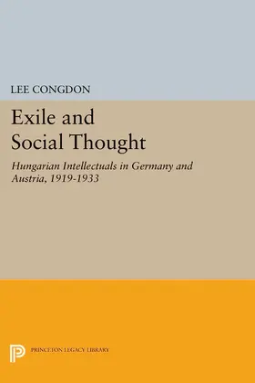 Congdon |  Exile and Social Thought | eBook | Sack Fachmedien