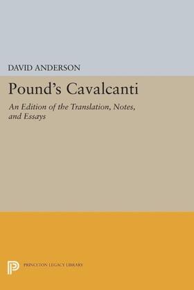 Anderson |  Pound's Cavalcanti | eBook | Sack Fachmedien