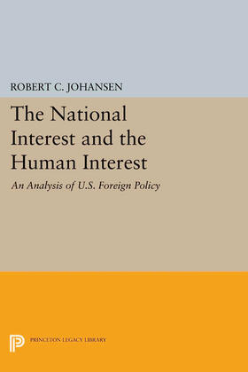 Johansen |  The National Interest and the Human Interest | eBook | Sack Fachmedien