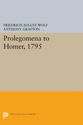 Wolf |  Prolegomena to Homer, 1795 | eBook | Sack Fachmedien