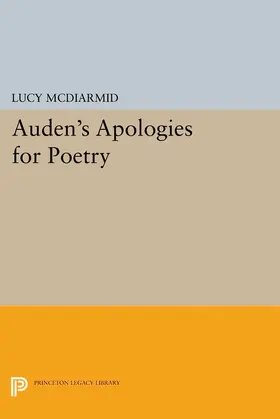 McDiarmid |  Auden's Apologies for Poetry | eBook | Sack Fachmedien