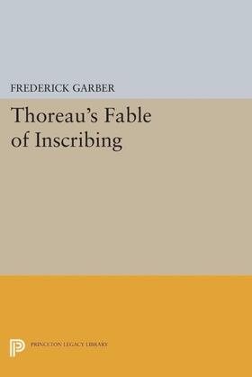 Garber |  Thoreau's Fable of Inscribing | eBook | Sack Fachmedien