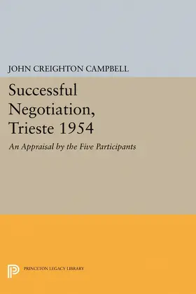 Campbell |  Successful Negotiation, Trieste 1954 | eBook | Sack Fachmedien