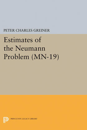 Greiner |  Estimates of the Neumann Problem | eBook | Sack Fachmedien