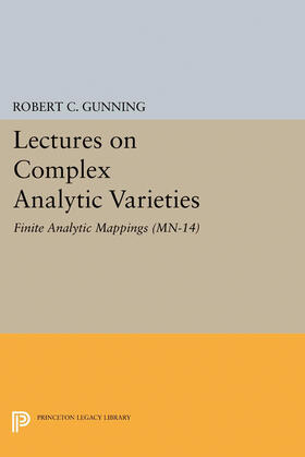 Gunning |  Lectures on Complex Analytic Varieties | eBook | Sack Fachmedien