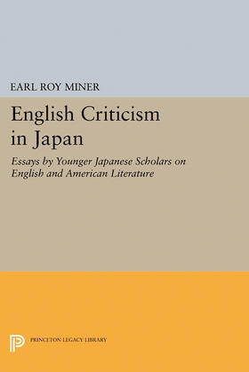 Miner |  English Criticism in Japan | eBook | Sack Fachmedien