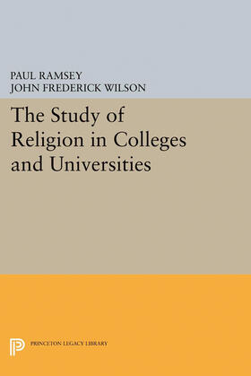 Ramsey / Wilson |  The Study of Religion in Colleges and Universities | eBook | Sack Fachmedien