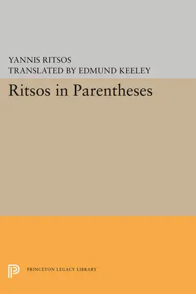 Ritsos |  Ritsos in Parentheses | eBook | Sack Fachmedien