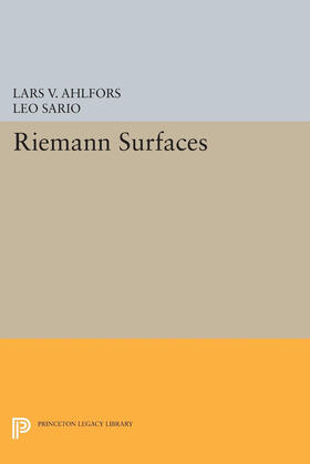 Ahlfors / Sario |  Riemann Surfaces | eBook | Sack Fachmedien