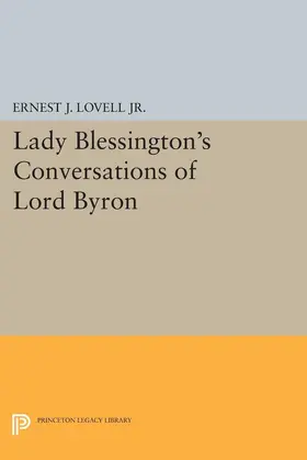 Lovell |  Lady Blessington's Conversations of Lord Byron | eBook | Sack Fachmedien