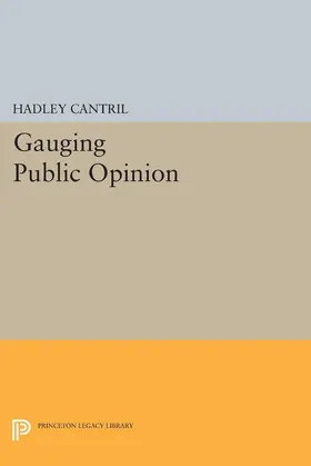 Cantril |  Gauging Public Opinion | eBook | Sack Fachmedien