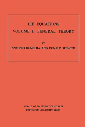 Kumpera / Spencer |  Lie Equations, Vol. I | eBook | Sack Fachmedien