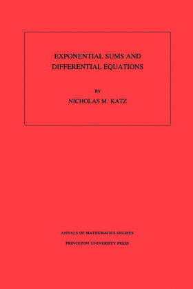 Katz |  Exponential Sums and Differential Equations. (AM-124), Volume 124 | eBook | Sack Fachmedien