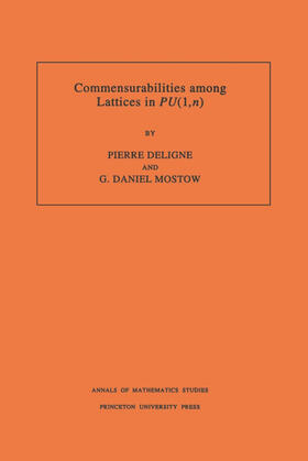 Deligne / Mostow |  Commensurabilities among Lattices in PU (1,n). (AM-132), Volume 132 | eBook | Sack Fachmedien