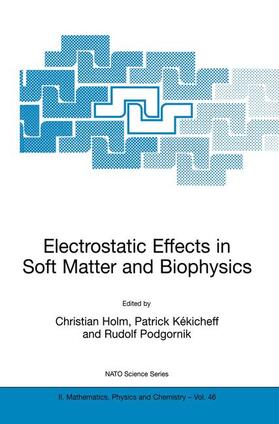 Holm / Podgornik / Kékicheff |  Electrostatic Effects in Soft Matter and Biophysics | Buch |  Sack Fachmedien