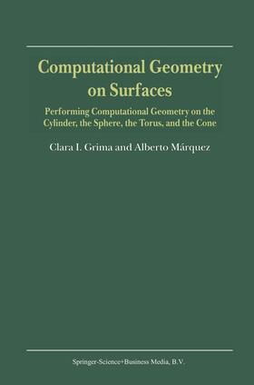 Márquez / Grima |  Computational Geometry on Surfaces | Buch |  Sack Fachmedien