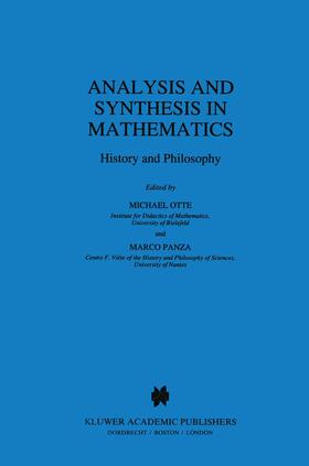 Panza / Otte |  Analysis and Synthesis in Mathematics | Buch |  Sack Fachmedien