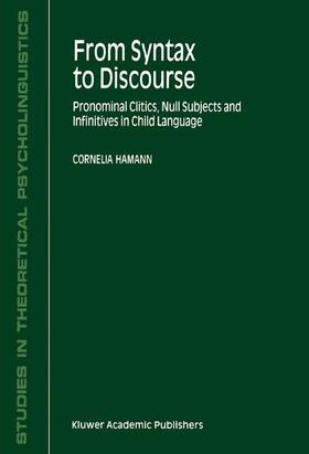 Hamann |  From Syntax to Discourse | Buch |  Sack Fachmedien
