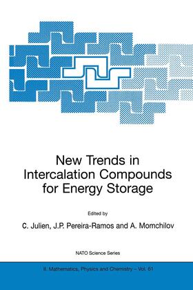 Julien / Pereira-Ramos / Momchilov |  New Trends in Intercalation Compounds for Energy Storage | Buch |  Sack Fachmedien
