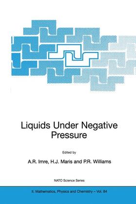 Imre / Williams / Maris |  Liquids Under Negative Pressure | Buch |  Sack Fachmedien