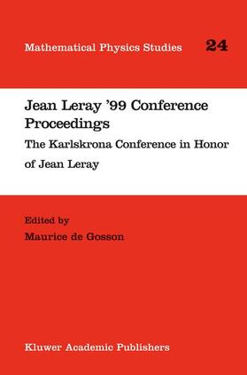 Gosson |  Jean Leray ¿99 Conference Proceedings | Buch |  Sack Fachmedien