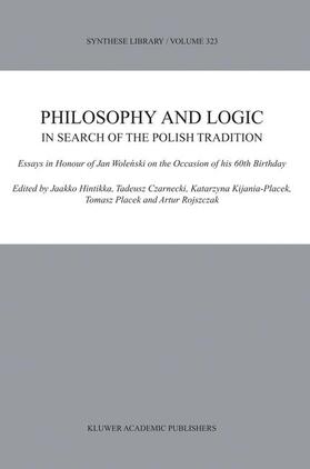Hintikka / Czarnecki / Kijania-Placek |  Philosophy and Logic in Search of the Polish Tradition | Buch |  Sack Fachmedien