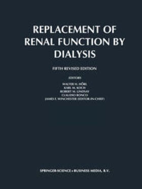 Hörl / Koch / Lindsay |  Replacement of Renal Function by Dialysis | eBook | Sack Fachmedien