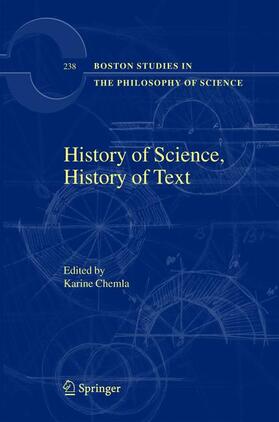 Chemla |  History of Science, History of Text | Buch |  Sack Fachmedien